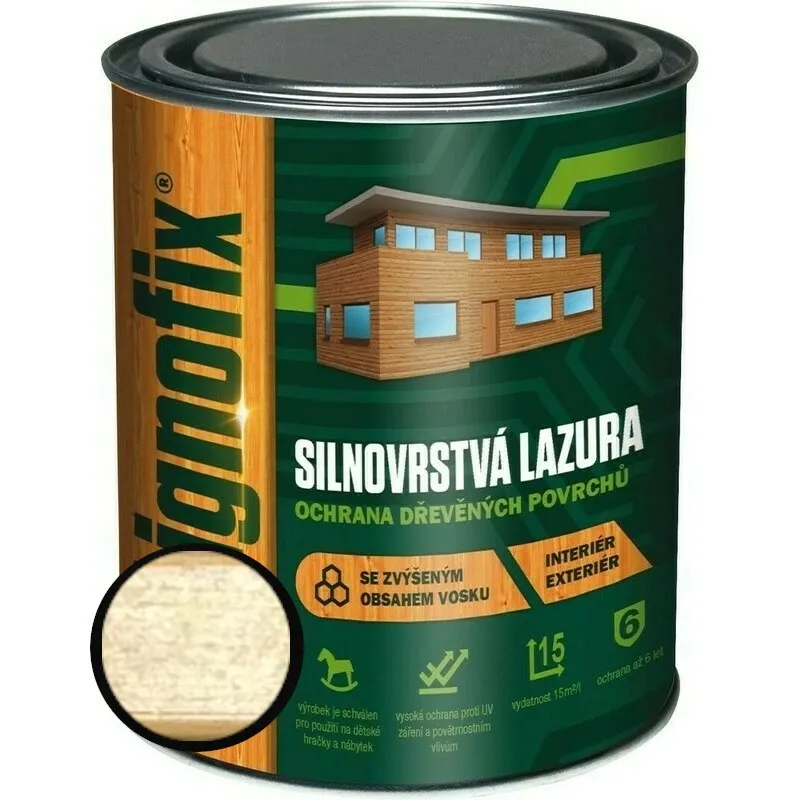 LIGNOFIX silnovrstvá lazura, bezbarvá s UV, 2,5l