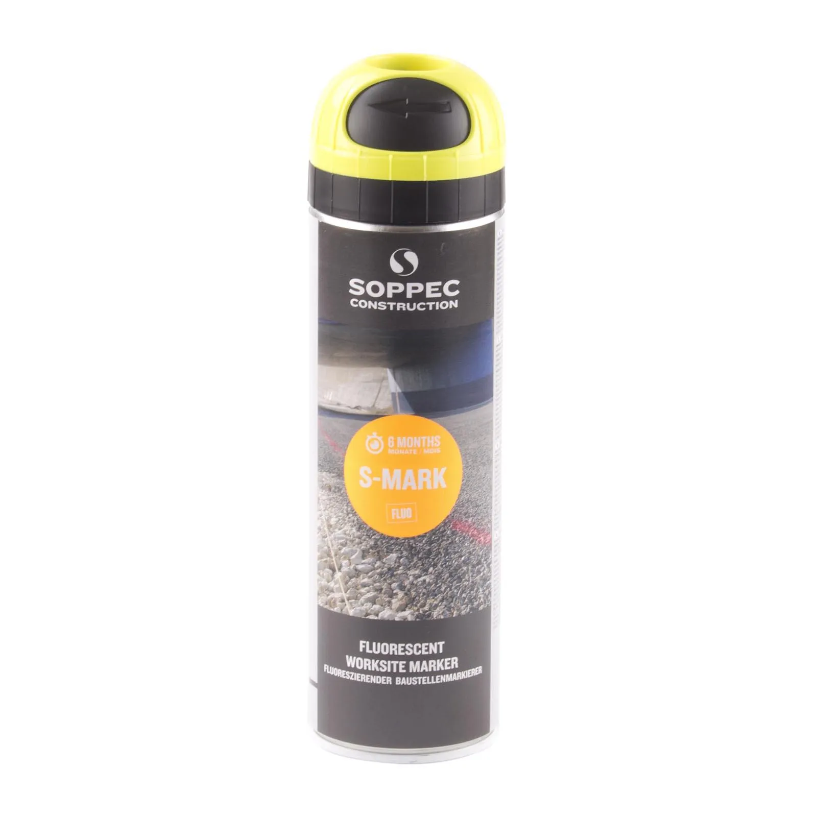 barva   značkovací SOPPEC,  500ml, žlutá
