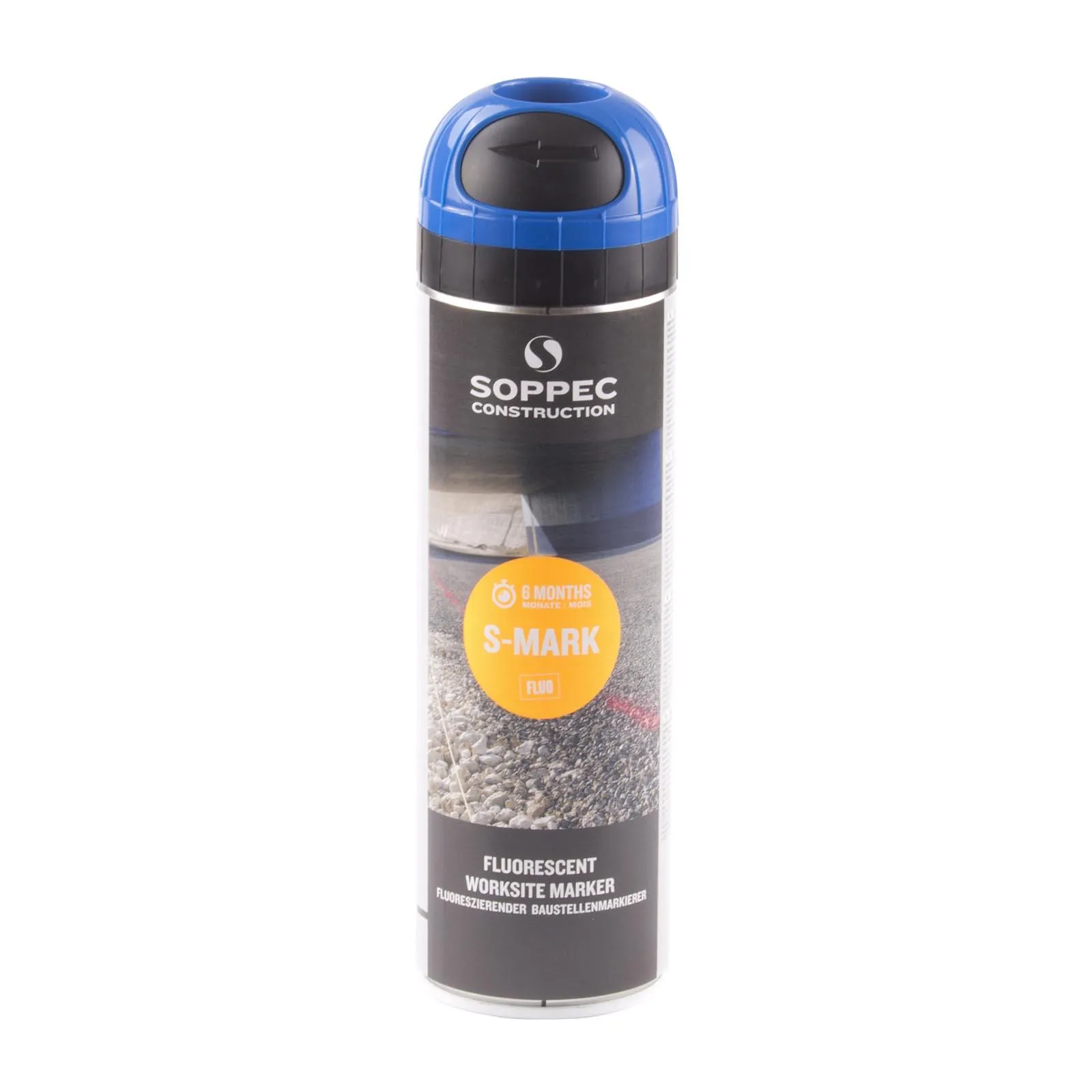barva   značkovací SOPPEC,  500ml, modrá