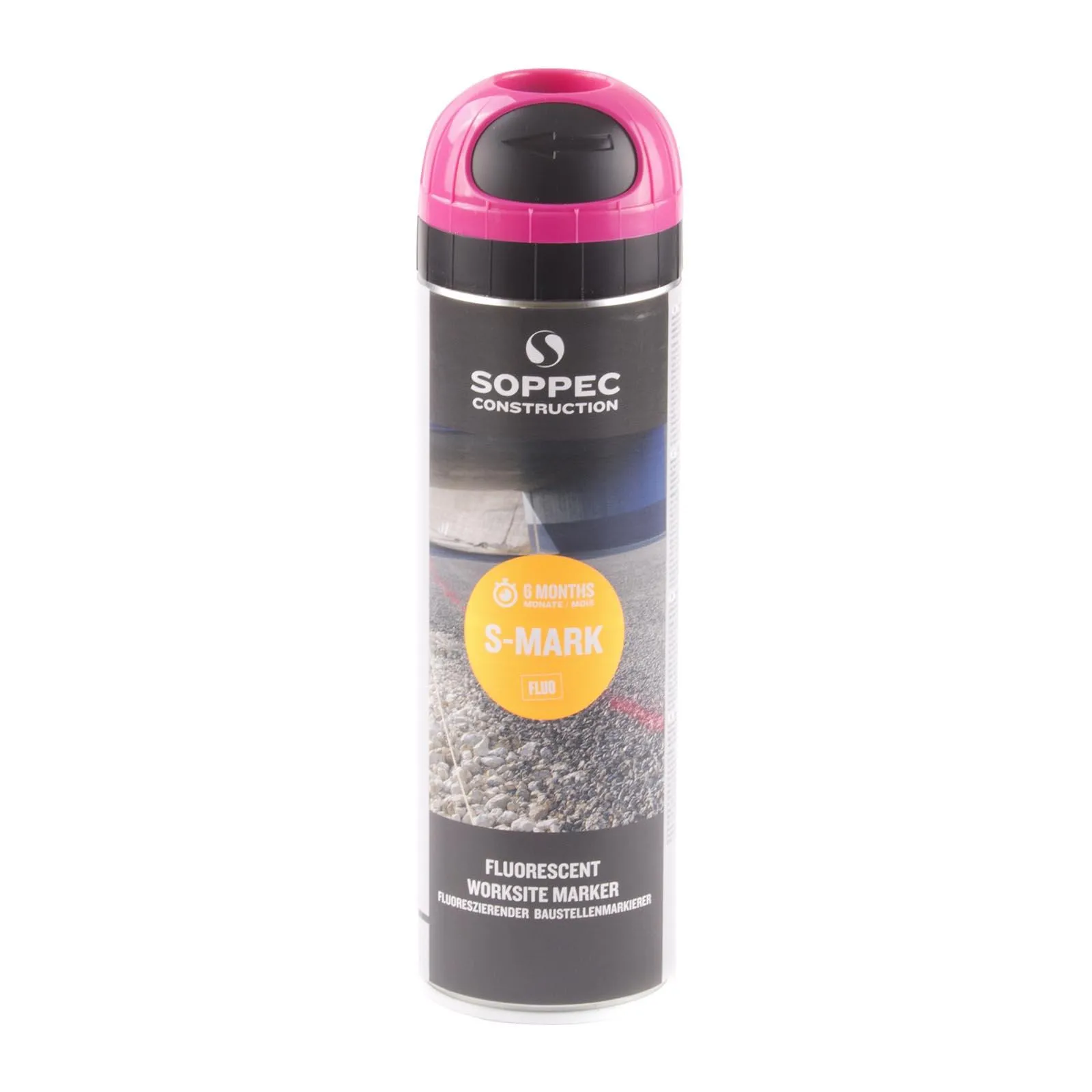barva   značkovací SOPPEC,  500ml, růžová