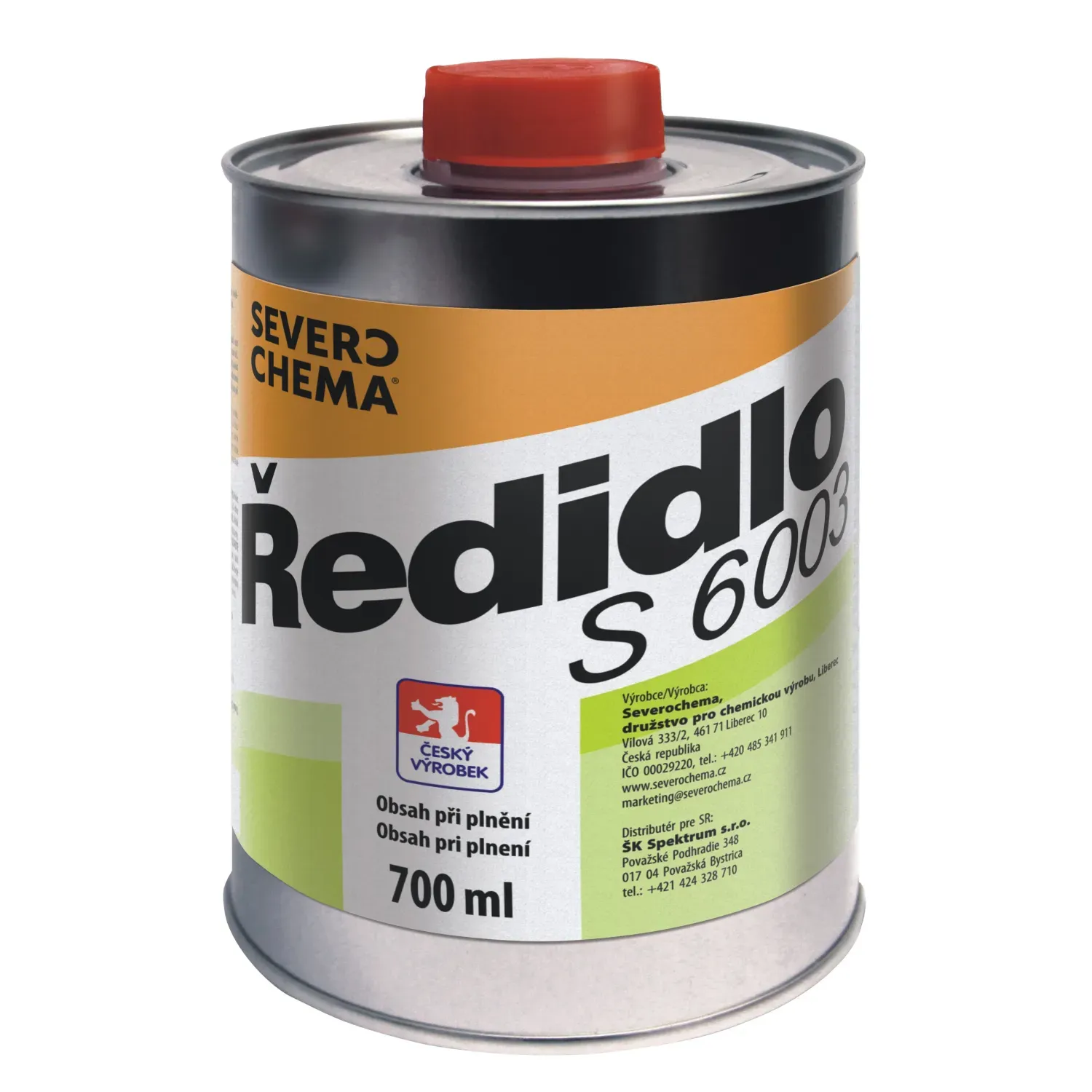 B ředidlo C 6003 na PU, 700ml plech