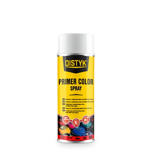 barva  sprej PRIMER RAL 7040 okenní šedá 400ml - DISTYK