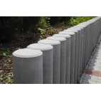 BEST-palisáda MASIV pr.200/2000mm, přírodní