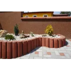 BEST-palisáda PREMIUM 600x110x110mm, červená