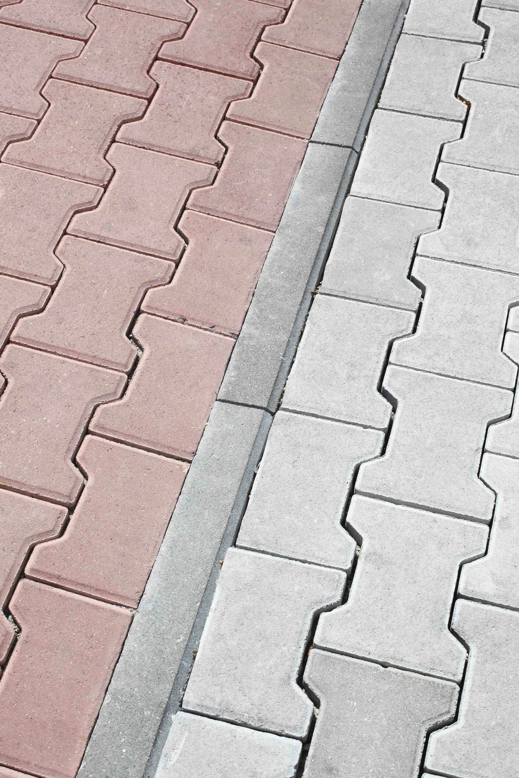 BEST-zámková dlažba BEATON  60mm, pro nevidomé, červená