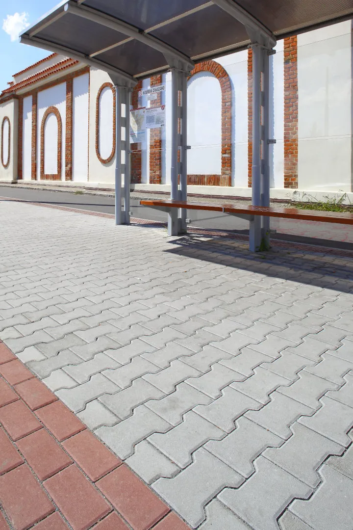 BEST-zámková dlažba BEATON  80mm, půlka přírodní