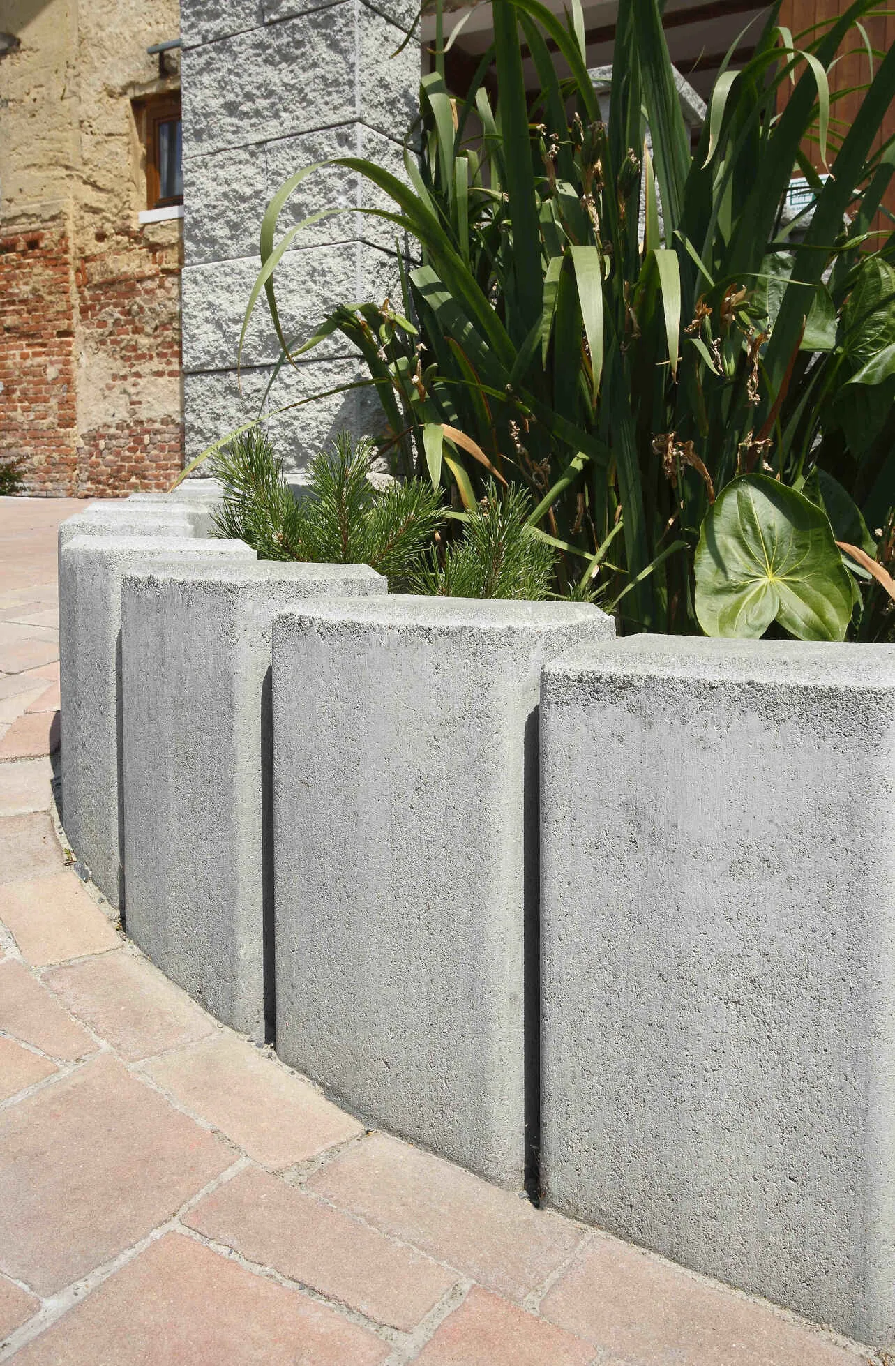 BEST-palisáda KADENT 180x120x 400mm,  přírodní