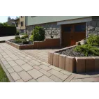 BEST-palisáda KADENT 180x120x 400mm, karamelová