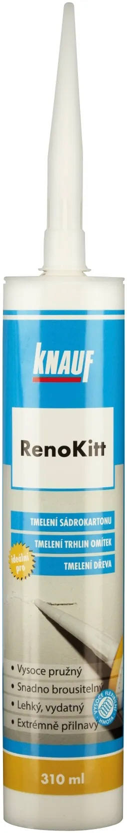 KNAUF  RENOKITT lehký výplňový brousitelný tmel, 310ml