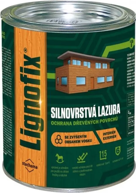 LIGNOFIX silnovrstvá lazura - MERANTI  0,75l