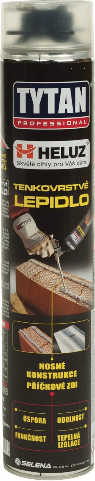 TYTAN PU lepidlo na zdění 750ml - Heluz, Porotherm, Ytong