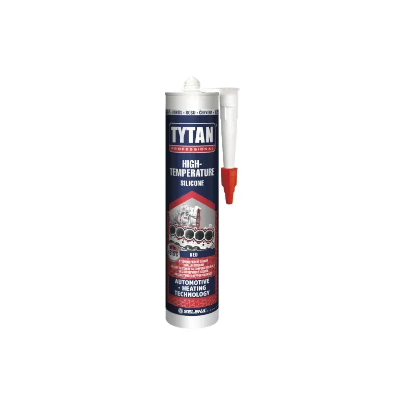 TYTAN silikon vysokoteplotní, 280mm, červený
