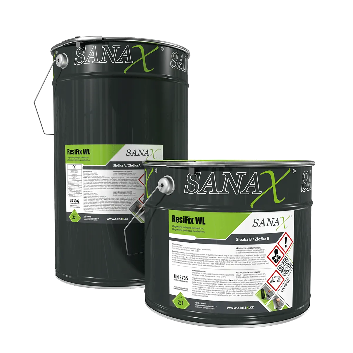 SANAX RESIFIX WL, epoxidové pojivo,  3l