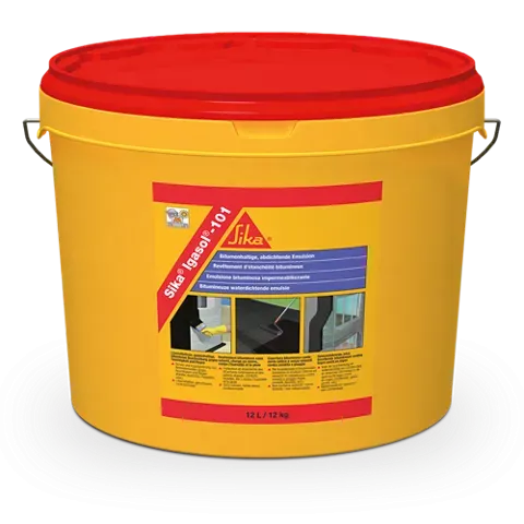 SIKA Igasol 101, 1-komponentní bitumen.nátěr, vodou řed. 12l