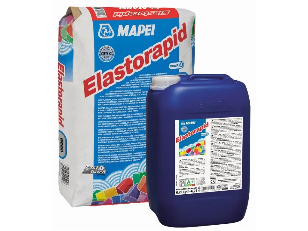MAPEI ELASTORAPID dvousložkové lepidlo C2FTES2 (A+B) 31,25kg, BÍLÉ
