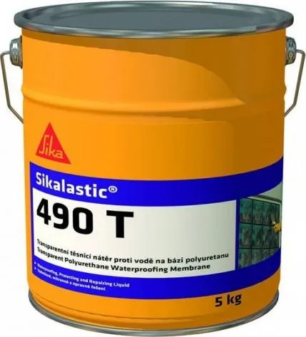 Sikalastic 490 T 5kg polyuretanový nátěr, transparent
