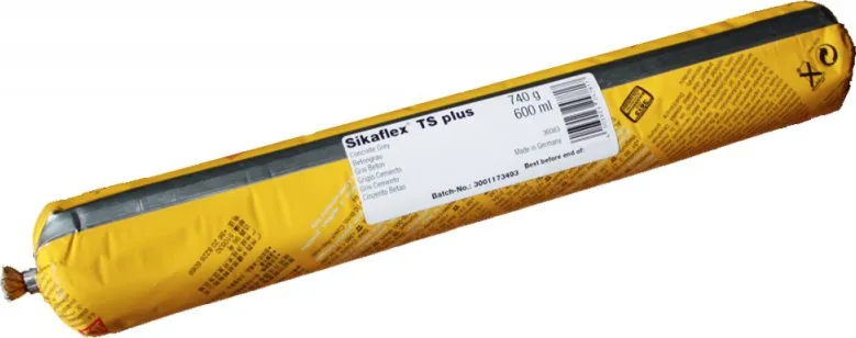 Sikaflex TS plus, těsnění spar kov.a smalt.nádrží,600ml šedý