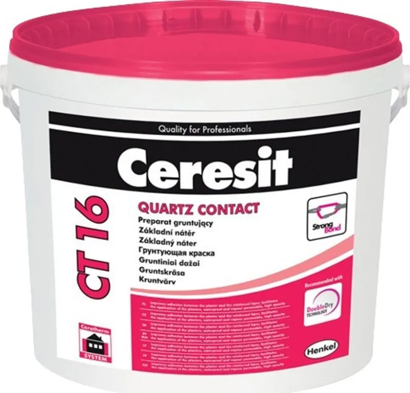 CERESIT penetrace pod tenkovrstvé omítky a marmolity CT16,  5kg = 3.33l