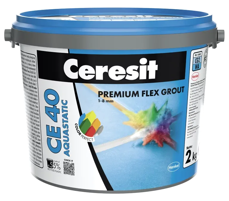 spárovací hmota CE 40 aquastic flexi hladká, 5kg, cream 28