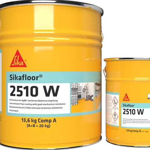Sikafloor-2530W RAL 3009 nátěr na podlahy A+B, červený 3009,  6kg