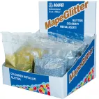 MAPEGLITTER barevné kovové glittery do Kerapoxy design, 100g, zlaté