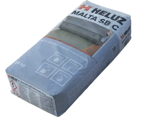 HELUZ    malta-lepidlo SBC pro celoplošnou spáru, 20kg
