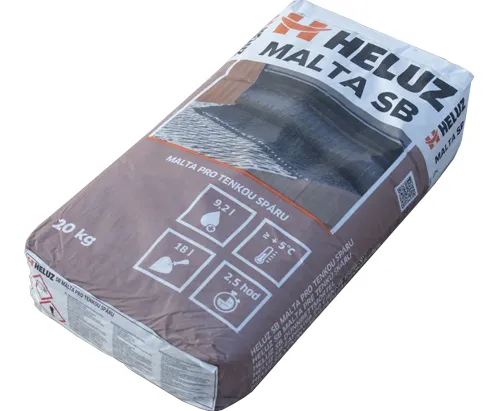 HELUZ    malta-lepidlo SB pro tenkou spáru, 20kg, zimní