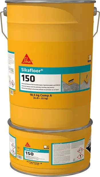 Sikafloor - 150 A+B, transparentní penetrační epoxidová pryskyřice, 25kg