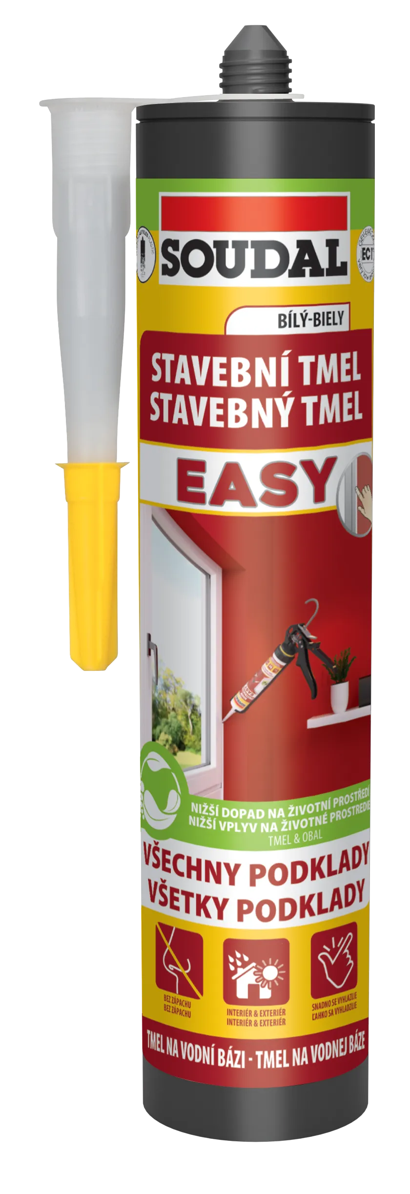 SOUDAL stavební tmel EASY, bílý, 280ml