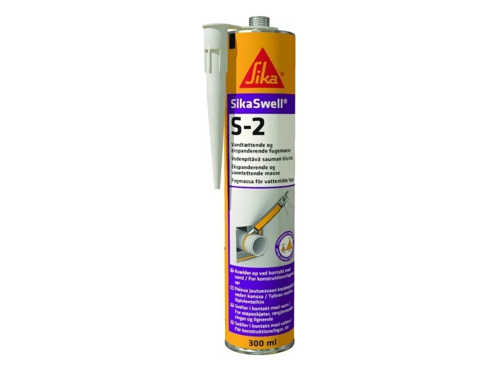 Sika Swell- S - 2   300ml bobtnající tmel červený