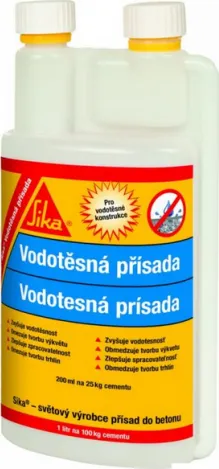 Sika - vodotěsnící přísada  1l