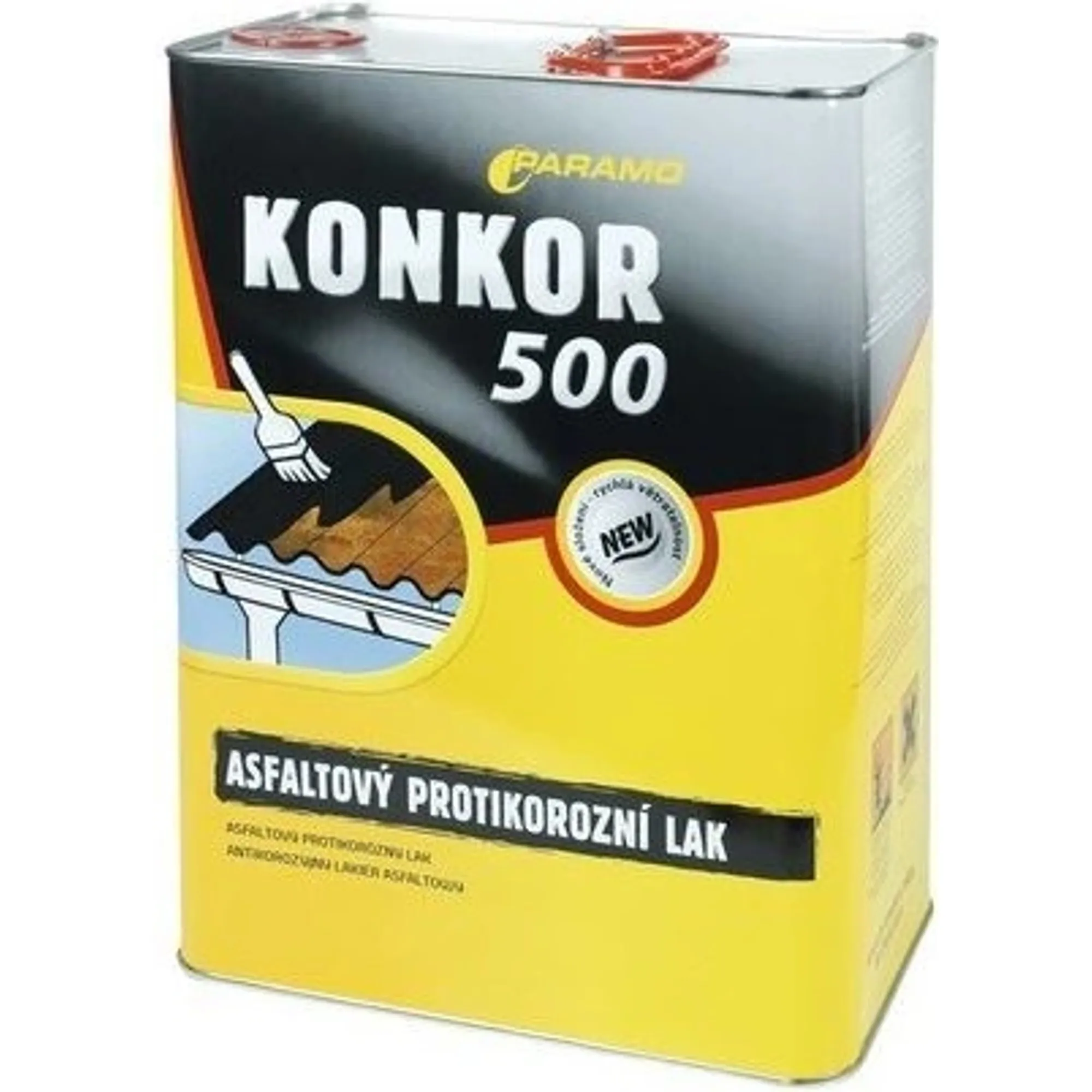Asfaltový. lak vrchní ALN - RENOLAK,   9kg