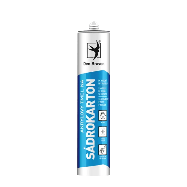 DenBraven Akrylový tmel na sádrokartony 280 ml kartuše bílá