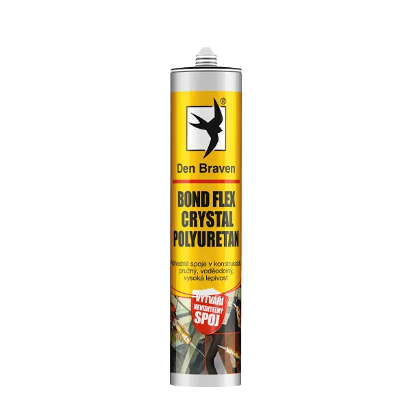 DenBraven BOND FLEX CRYSTAL polyuretan 290 ml kartuše transparentní