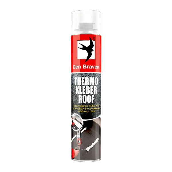DenBraven THERMO KLEBER ROOF 750 ml pistolová dóza žlutá