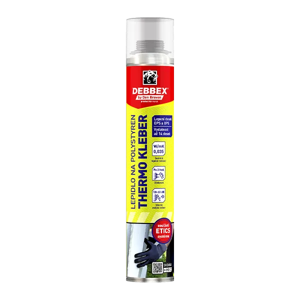 DenBraven THERMO KLEBER 750 ml pistolová dóza žlutá