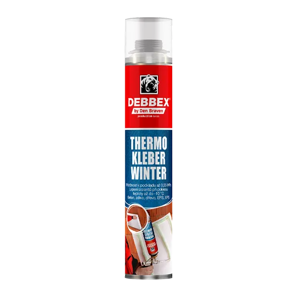 DenBraven THERMO KLEBER WINTER 750 ml pistolová dóza žlutá
