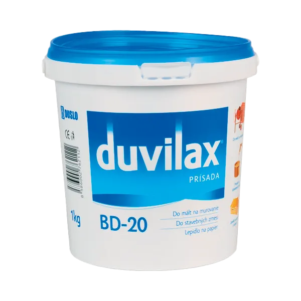 DenBraven Duvilax BD-20 příměs do stavebních směsí 1 kg kelímek bílá