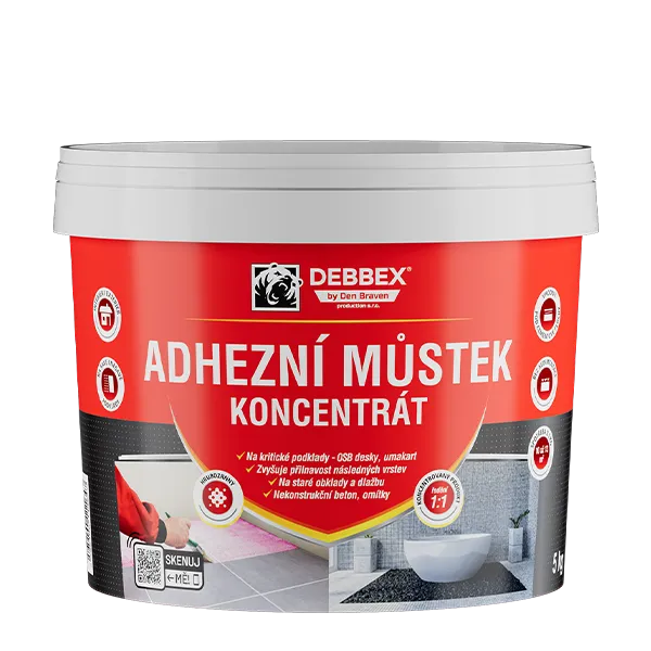 DenBraven Adhezní můstek koncentrát 5 kg kbelík růžová