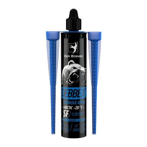 DenBraven Chemická kotva ARCTIC SF 300 ml kartuše šedá