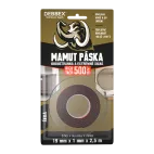 DenBraven Oboustranná a extrémně silná MAMUT PÁSKA HIGH TACK 19 mm × 1 mm, délka 2,5 m 2,5 m šedá