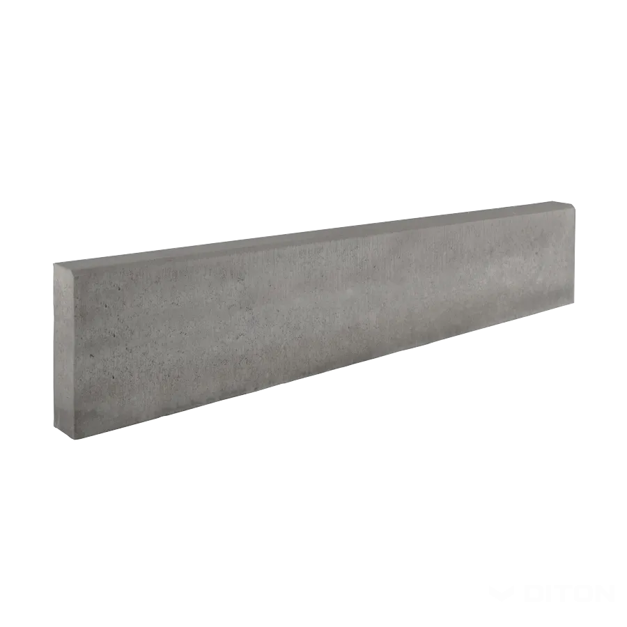 DITON Obrubník záhonový s rovnou hranou 100 / 5 / 20 přírodní