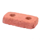 DITON Zdicí blok History - nízký kámen s otvory červený