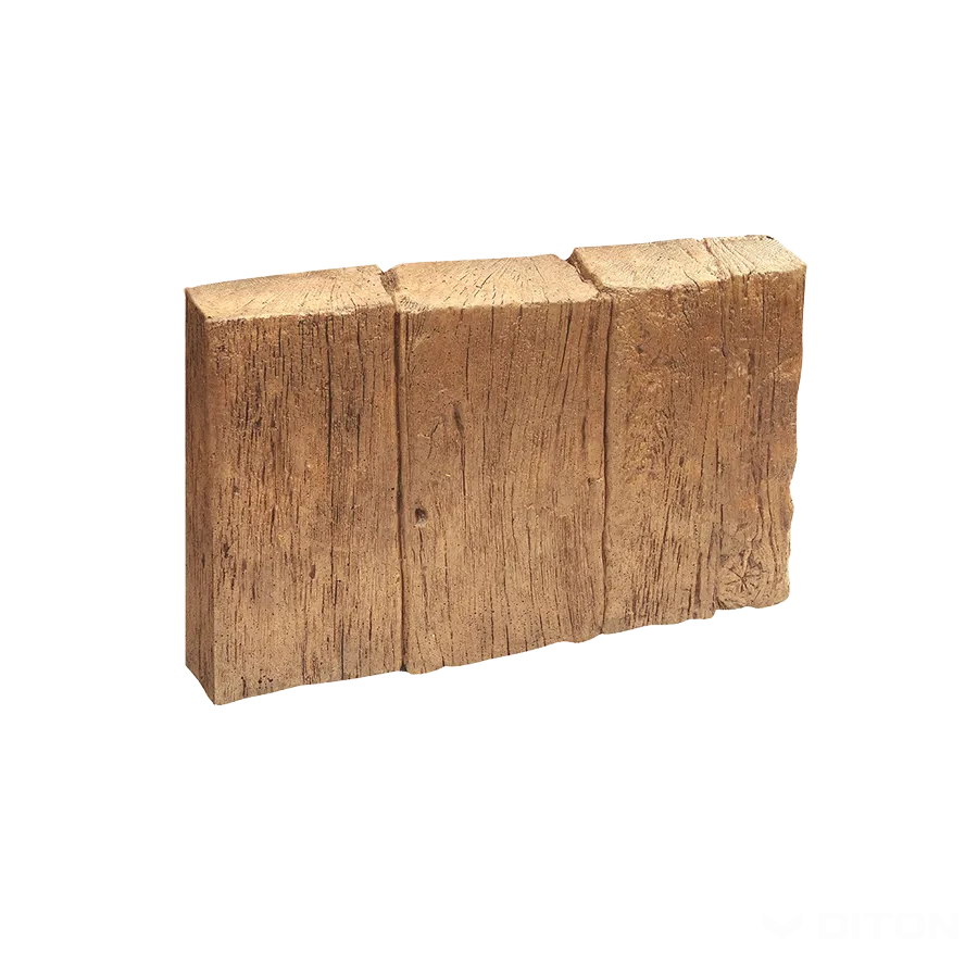 DITON Obrubník palisádový Dub světlý