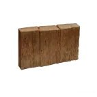 DITON Obrubník palisádový Dub tmavý