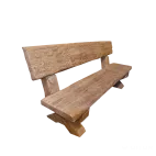 DITON Lavice s opěradlem Dub světlý