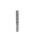 DITON Quick wall stone - sloupek rohový 160 šedý mix