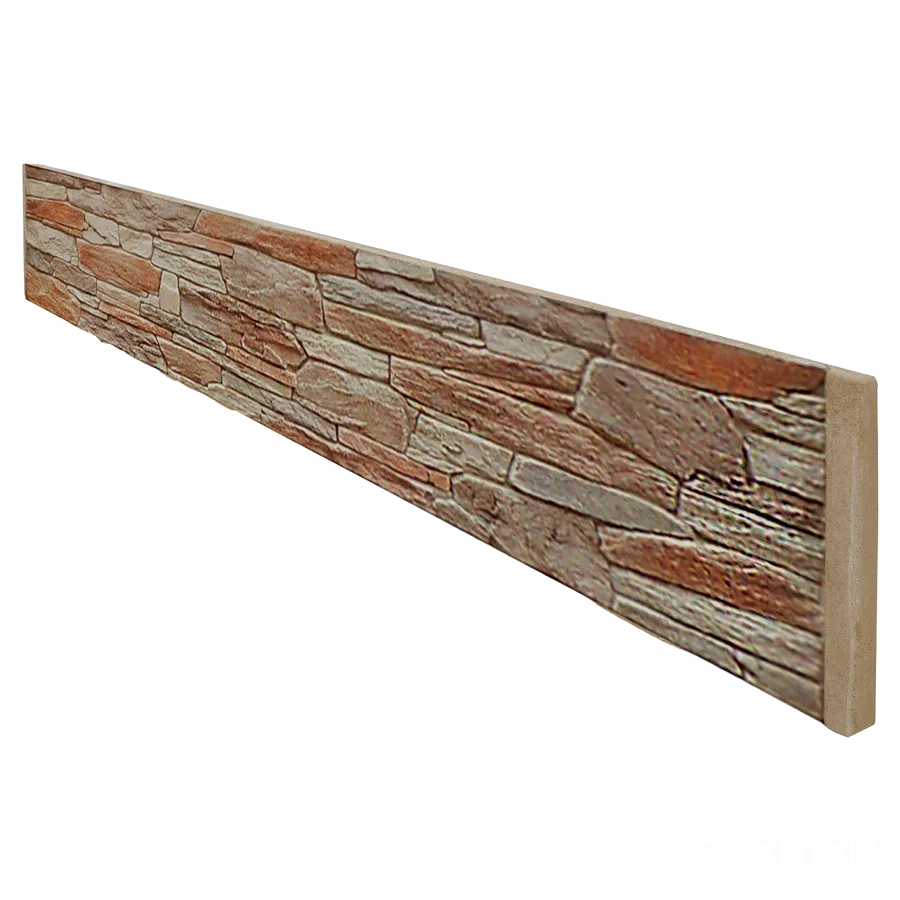 DITON Quick wall stone - plotová výplň oboustranná béžový mix