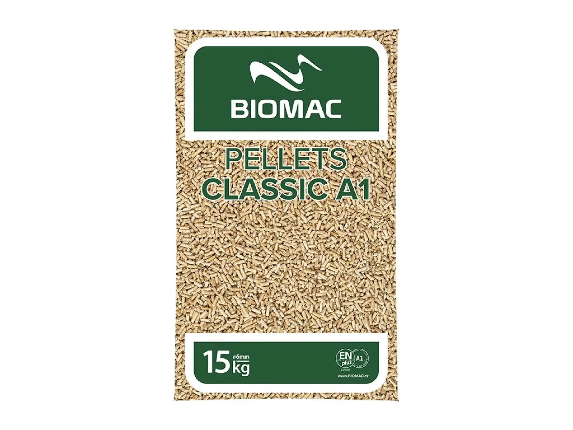 Brikety-PELETY Biomac Classic A1  15kg