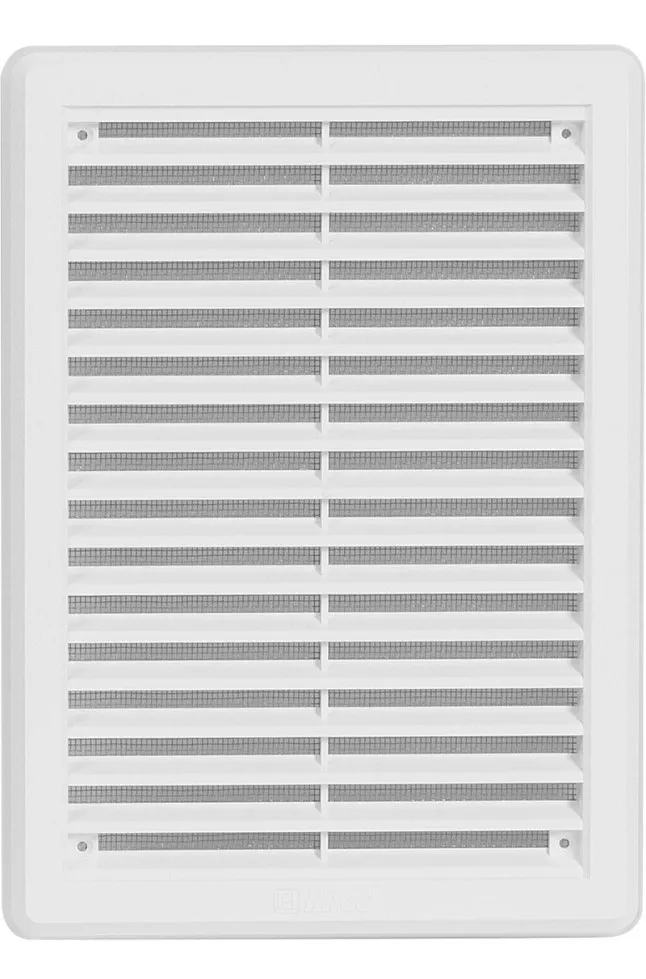 HACO Větrací mřížka se síťovinou - krytka 175x250 bílá